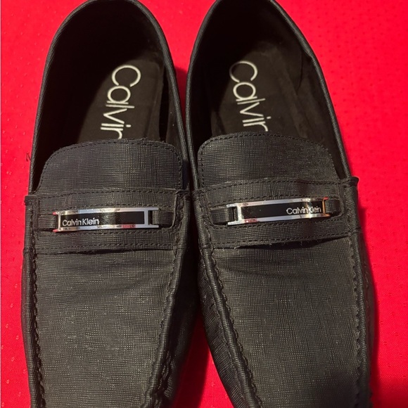 Calvin Klein Men's Black Loafers - Picture 1 of 4